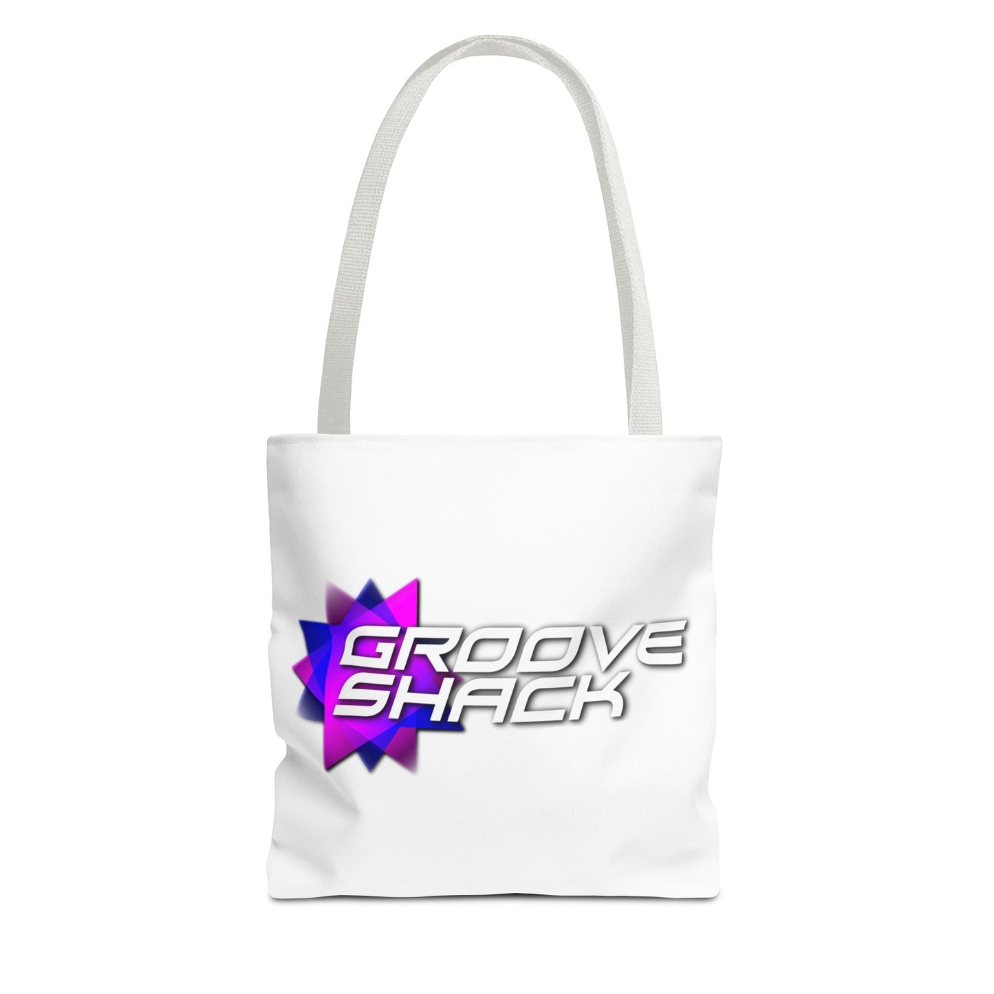 Vibrant Groove Shack Tote Bag, Eco-Friendly Record Bag