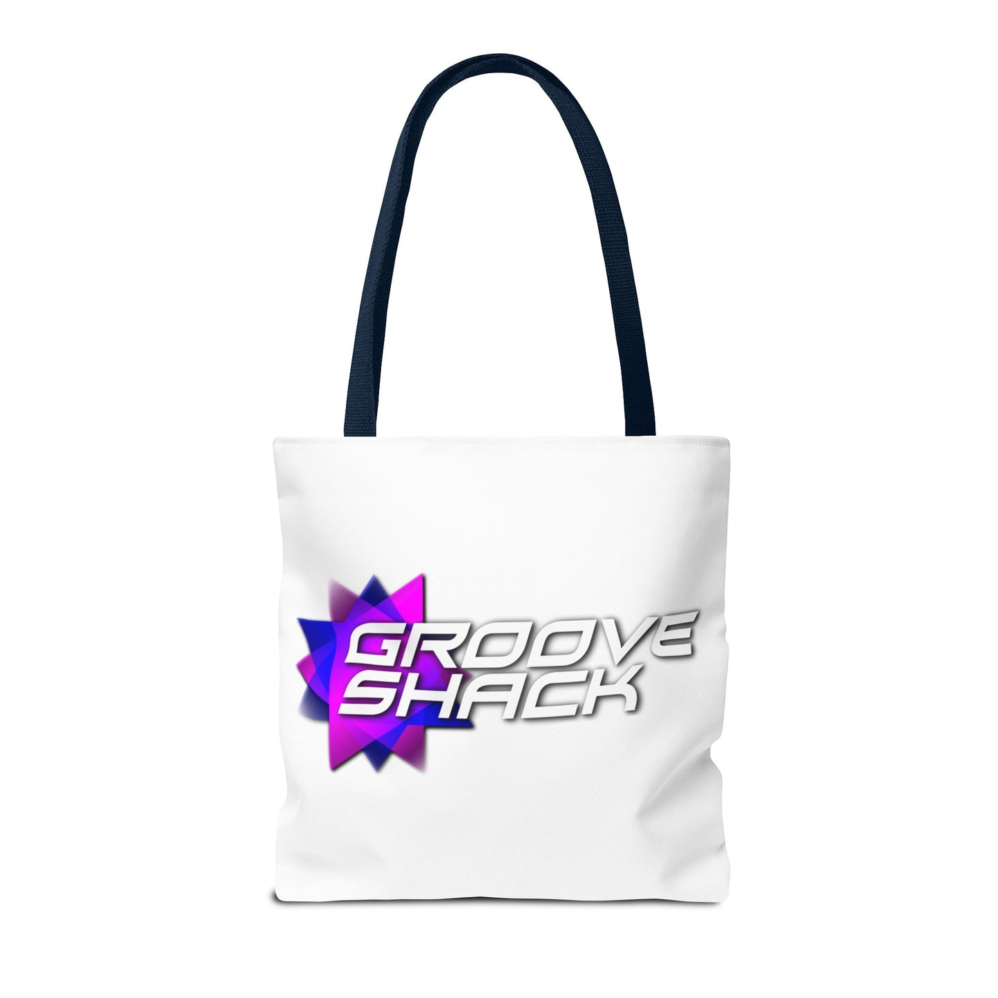 Vibrant Groove Shack Tote Bag, Eco-Friendly Record Bag