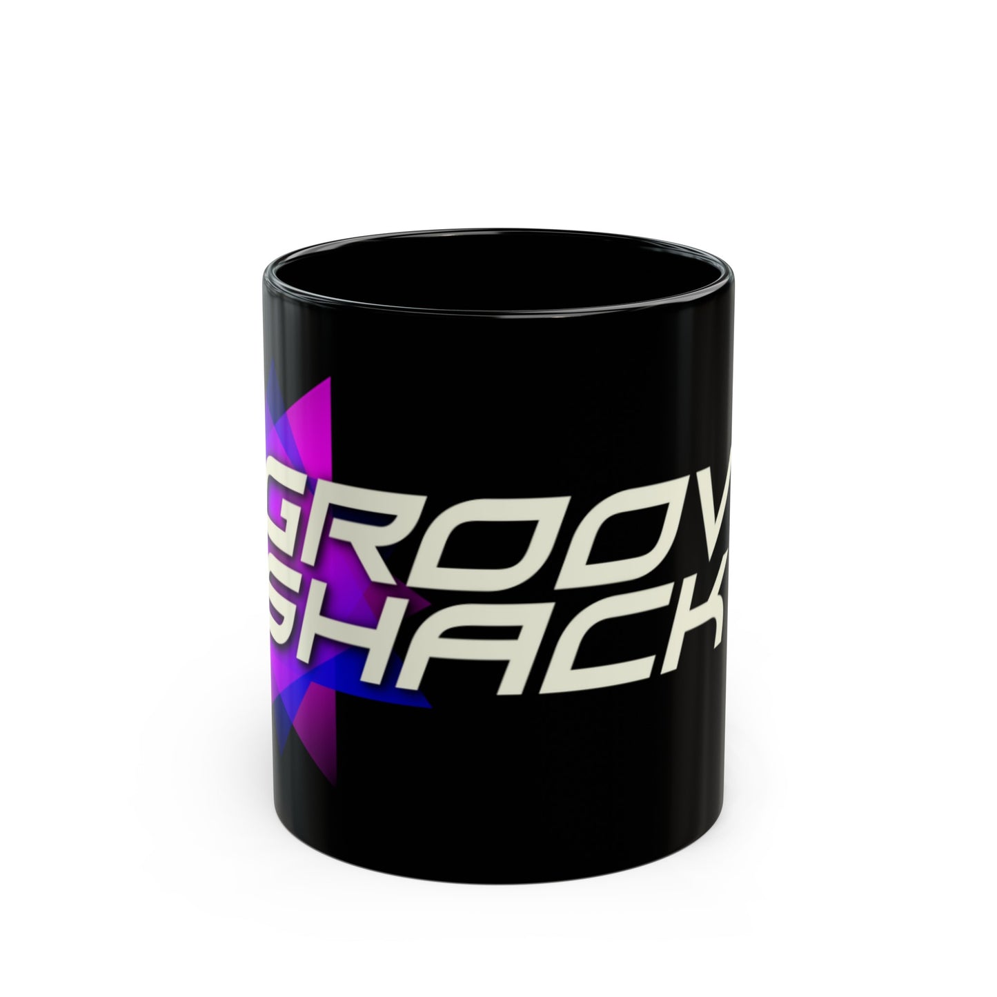 Groove Shack Black Mug