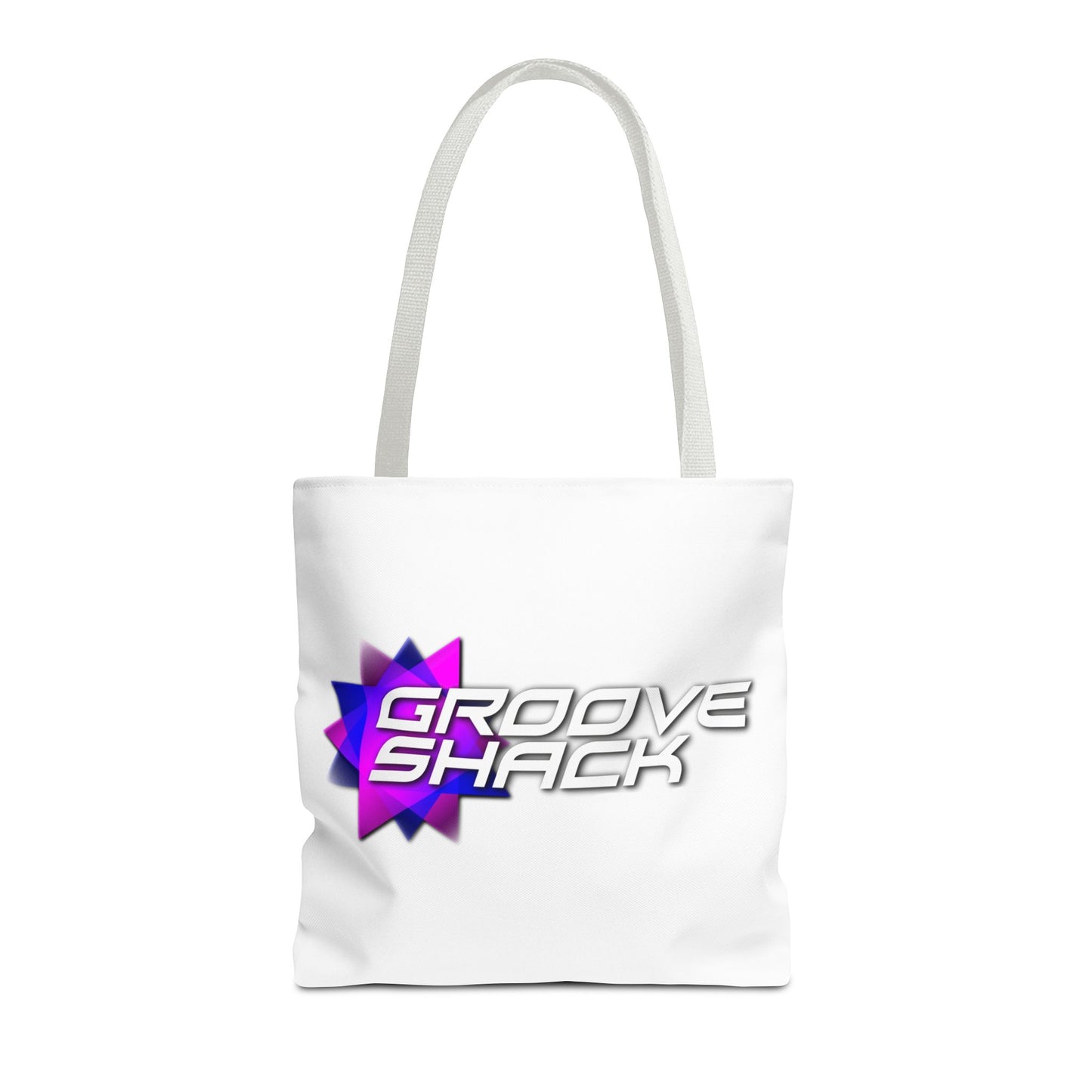 Vibrant Groove Shack Tote Bag, Eco-Friendly Record Bag