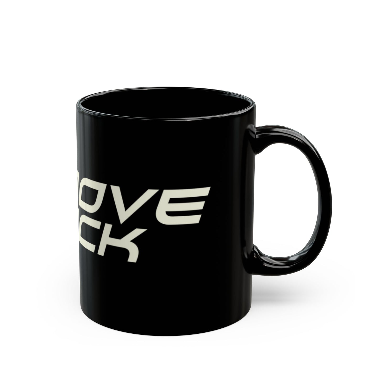 Groove Shack Black Mug